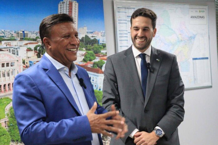 presidente marcel alexandre conselheiro embaixada argentina patricio violini foto Kayro Renan