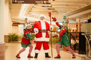 Papai Noel chega ao Amazonas Shopping nesta quarta (5) com programação especial de Natal