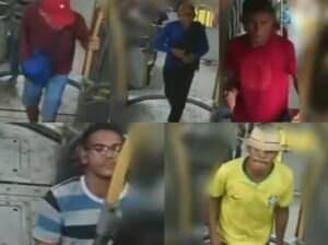 Homens que roubaram dois ônibus da linha 560 são procurados em Manaus