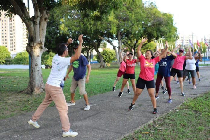 SEDEL - Caminha Orientada Na Vila Olímpica de Manaus FOTO Divulgação Sedel