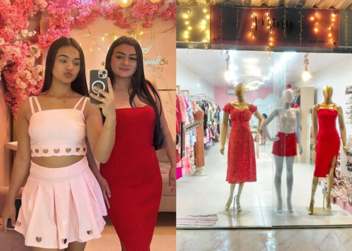 Por trás da vitrine da Miny Variedades existe uma história que quase ninguém vê