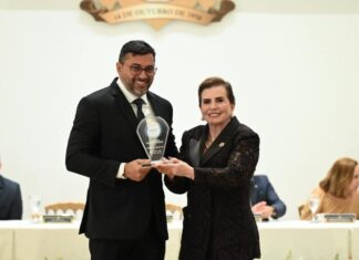 Wilson Lima recebe Selo Diamante e coloca o Amazonas em 1º lugar do Brasil em transparência pública
