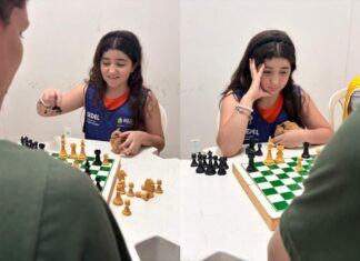 Aos 11 anos, Isabella Cardoso se prepara para disputar Campeonato Brasileiro de Xadrez em 2026