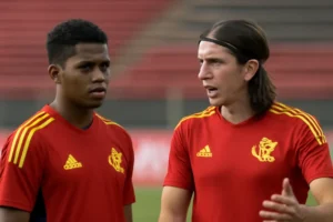 Saída do Flamengo? Filipe Luís comenta possível venda de Juninho ao Pumas-MEX antes da final da Copa Intercontinental