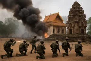 Cessar-fogo anunciado por Trump não freia confrontos: Tailândia segue atacando Camboja perto de templos Khmer e já causa mais de 500 mil deslocados
