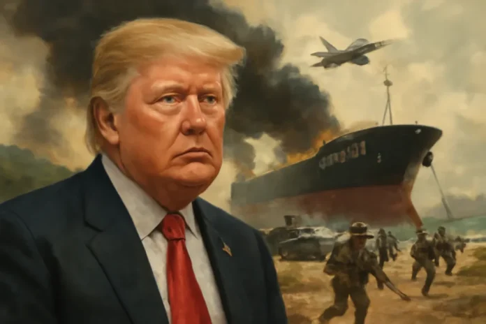 Trump diz que EUA começarão ataques por terra na Venezuela após apreensão de petroleiro e ofensiva contra tráfico de drogas