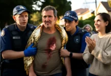 Comerciante de 43 anos que desarmou atirador em Bondi sofreu dois tiros e é celebrado como herói pela comunidade