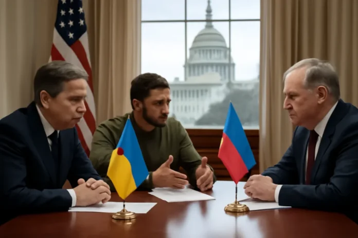 Negociações em Washington: EUA dizem ter resolvido 90% das divergências entre Ucrânia e Rússia, mas soberania de territórios ocupados segue em impasse