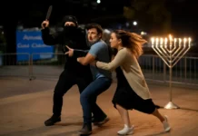 Casal tentou desarmar atirador em Bondi Beach durante celebração de Hanukkah; vídeo mostra intervenção que terminou em morte