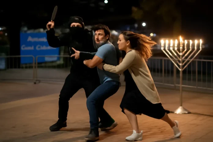 Casal tentou desarmar atirador em Bondi Beach durante celebração de Hanukkah; vídeo mostra intervenção que terminou em morte