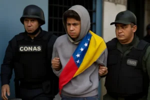 Adolescente de 17 anos é condenado por ‘terrorismo’ na Venezuela após ser preso por causa da roupa em dia de protestos