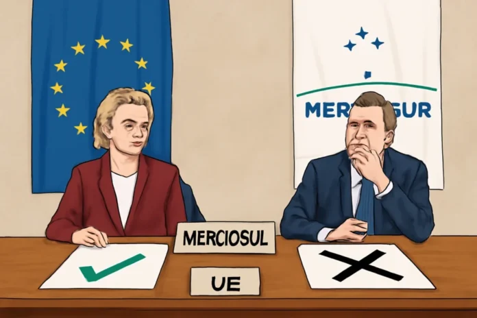 Acordo Mercosul-UE: Conselho Europeu decide entre aprovação ou bloqueio em momento crítico de 25 anos de negociações