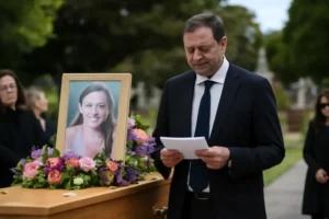 Pai relembra as palavras da filha de 10 anos morta em atentado na Austrália durante o enterro em Bondi