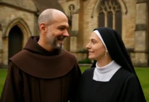 Frade de 53 anos abandona o monastério para casar com freira: como o amor redefine fé e vida religiosa na Inglaterra