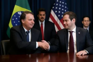 Rrelação entre EUA e Brasil ganha impulso com sinais de Rubio, tarifas recuadas e possibilidade de aproximação com Maduro