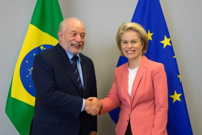 UE reafirma compromisso com assinatura do acordo Mercosul–UE para início de 2026, em carta a Lula