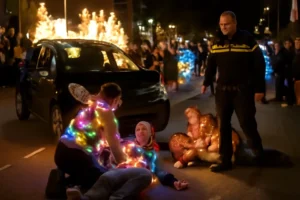 Atropelamento durante desfile de luzes em Nunspeet deixa cinco feridos; polícia investiga se ato foi intencional
