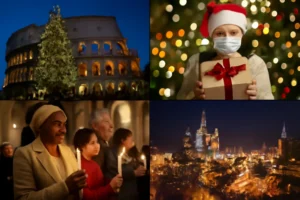 Natal 2025 ao redor do mundo: imagens, tradições e momentos de fé e celebração em meio a desafios