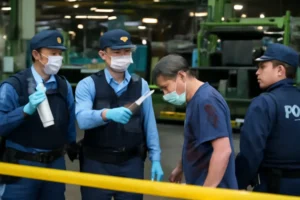 Ataque com faca em fábrica de borracha no Japão deixa 14 feridos; autoridades investigam uso de líquido em spray
