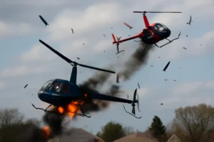 VÍDEO: Helicópteros colidem no ar e caem em Nova Jérsei; um piloto morre e o outro fica gravemente ferido, enquanto FAA e NTSB iniciam investigação