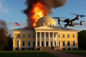 Rússia acusa Ucrânia de ataque com drones à residência de Putin em Novgorod e sinaliza mudança nas negociações