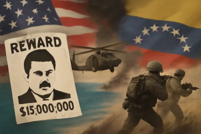 Escalada de tensões entre EUA e Venezuela: recompensa, operações no Caribe e ataques terrestres em debate