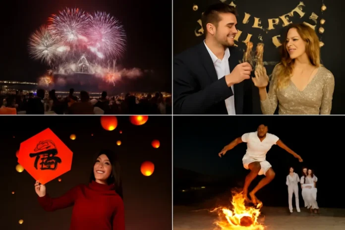 Como o mundo celebra a virada do ano: tradições, festas e curiosidades da passagem de ano ao redor do planeta