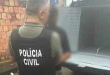 Homem é preso em Manaus após estuprar sua enteada e ameaça-la de morte com uma faca