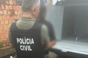 Homem é preso em Manaus após estuprar sua enteada e ameaça-la de morte com uma faca