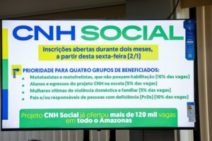 CNH Social abre inscrições e prioriza mototaxistas, mulheres vítimas de violência e responsáveis por PcDs