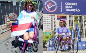 Leide Silva, a Borboletinha do Asfalto, conquista o 1º lugar na categoria PCD da Corrida de São Silvestre