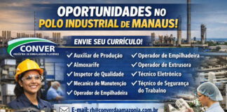 Conver indústria de embalagens abre vagas em Manaus; veja como enviar seu currículo