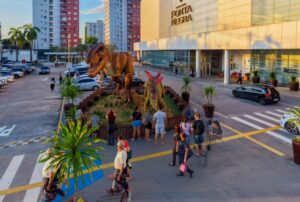 Exposição Mundo Jurássico se despede do público neste domingo (1º), em Manaus