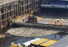 Prefeitura de Manaus intensifica limpeza na orla do rio Negro após chuvas