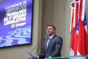 Governador Wilson Lima apresenta balanço de gestão com foco em saúde e segurança pública na Aleam