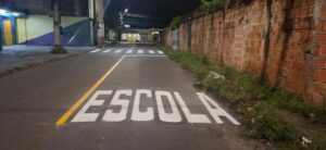 Manaus intensifica sinalização viária para mais segurança no trânsito e proteção a pedestres