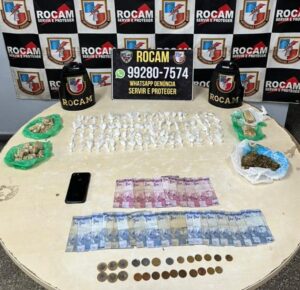 Homem é preso com drogas e dinheiro em patrulhamento na zona leste de Manaus