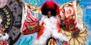 Mulheres dominam a tradição dos bate-bolas no Rio de Janeiro com os Brilhetes de Anchieta