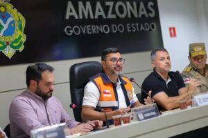 Wilson Lima alinha ações estratégicas para enfrentar a cheia de 2026 no Amazonas