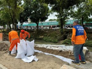 Avenida Brasil em Manaus: obra emergencial de drenagem chega à fase final