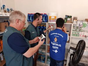 Manaus: 600 kg de produtos de limpeza irregulares são apreendidos em ação conjunta