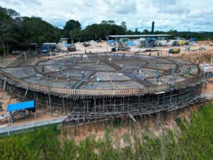 Parque Encontro das Águas Rosa Almeida: Niemeyer ganha forma com obras avançadas em Manaus