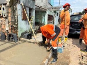 Rede de drenagem em Manaus é recuperada após construção irregular no Lírio do Vale
