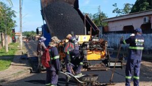 Anori recebe R$ 7 milhões em obras de asfalto e sinalização viária