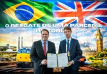 Brasil e Reino Unido selam parceria estratégica para impulsionar o setor ferroviário
