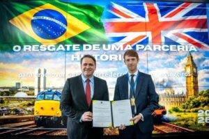 Brasil e Reino Unido selam parceria estratégica para impulsionar o setor ferroviário