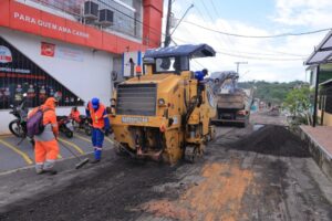 Manaus: Prefeitura acelera recapeamento e obras viárias na zona Norte
