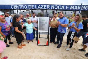 Governador Wilson Lima inaugura centro de lazer reformado na zona Norte de Manaus