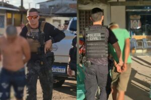 Polícia do Amazonas prende homem que vendia armas em redes sociais e outro por crimes violentos em Maués