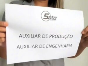 Sato da Amazônia LTDA abre vagas para auxiliar de produção em Manaus